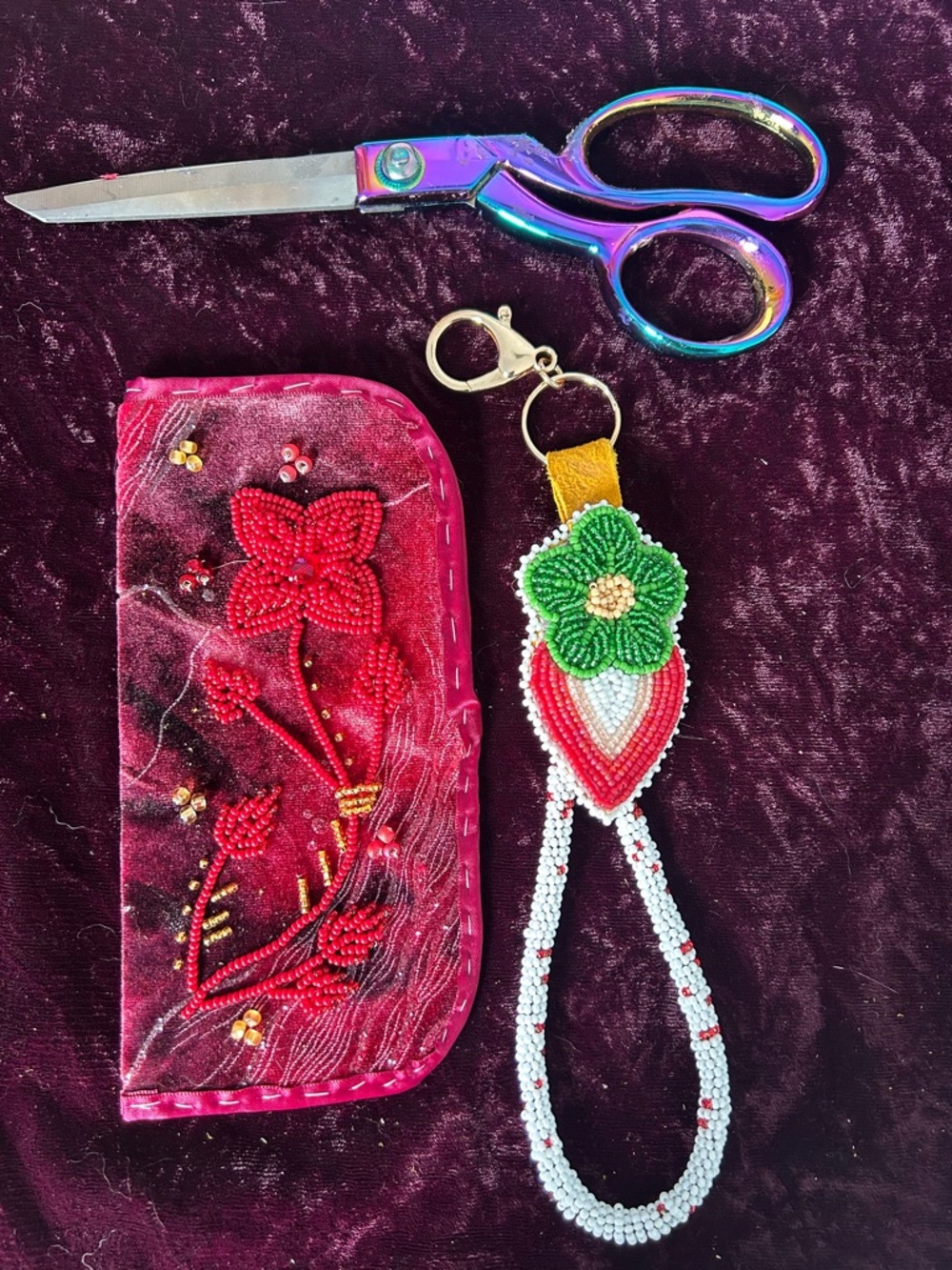 Indigenous Hand-Beaded Items